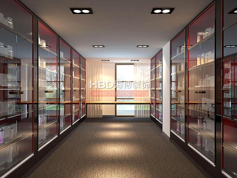 韓彩化妝品公司展廳裝修設(shè)計(jì) 韓彩化妝品公司展廳裝修設(shè)計(jì)