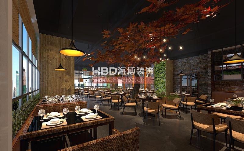 水楓林主題餐廳設(shè)計(jì) 就餐大堂設(shè)計(jì) 水楓林主題餐廳設(shè)計(jì) 就餐大堂設(shè)計(jì)
