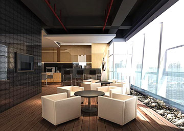 中鐵物資集團公司休閑區(qū)裝修