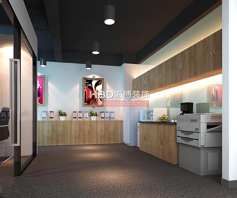 韓彩化妝品茶水間裝修 韓彩化妝品茶水間裝修