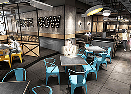 簽約廣州高格調(diào)金融中心餐廳裝修設計 今之味連鎖店